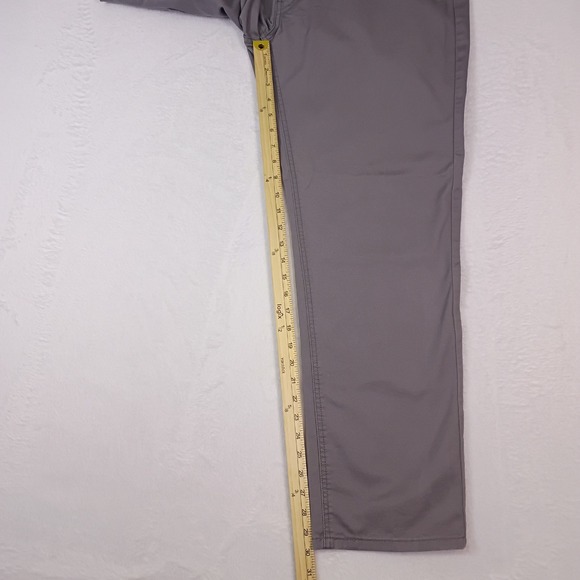 Levis 541 Athletic Fit Performance Stretch Gray Pants Mens W38 L32 Fits 40x30 - Picture 7 of 15